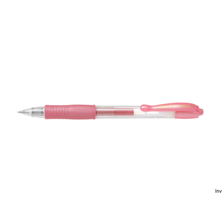 Długopis żelowy Pilot G-2 METALIC różowy 0,37 mm 12 sztuk