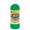 Farba tempera 1000 ml zielona Carioca do malowania na papierze, kartonie, drewnie i polistyrenie