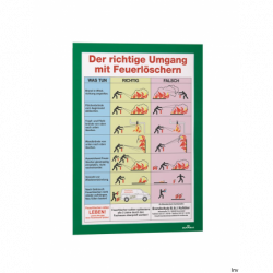 Ramka samoprzylepna magnetyczna A4 zielona Durable MAGAFRAME 4872-05