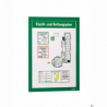 Ramka samoprzylepna magnetyczna A4 zielona Durable MAGAFRAME 4872-05