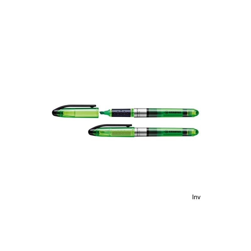 Zakreślacz Stabilo 545/33 zielony, gumowany uchwyt, grubość linii 1-3,5 mm