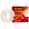 Taśma biurowa Scotch 3M Crystal Clear 19mm x 33m, transparentna, w pudełku