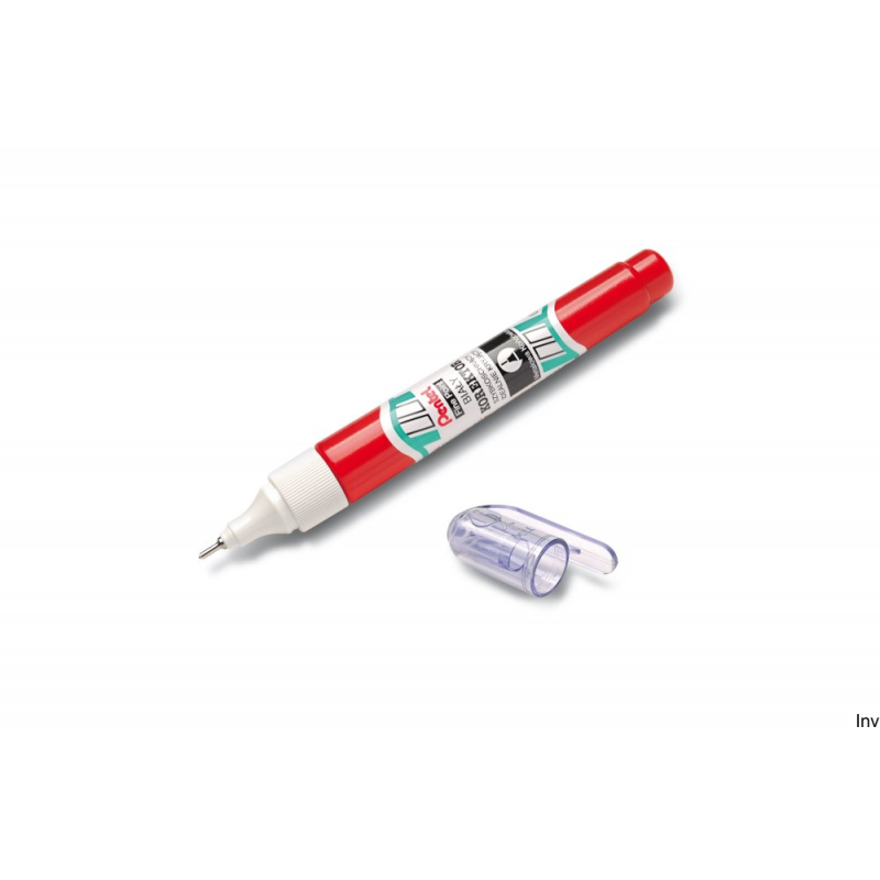 Korektor w piórze Pentel ZL63 7 ml z metalową końcówką okrągłą do precyzyjnej korekty