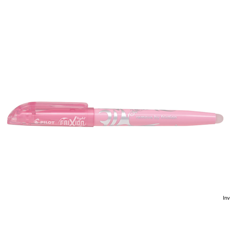 Zakreślacz Pilot FRIXION LIGHT/SOFT różowy jasny 4 mm, usuwalny, stabilny przepływ tuszu