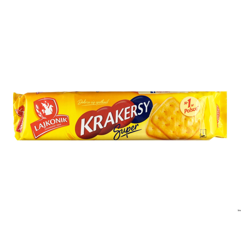 Krakersy Lajkonik 180g