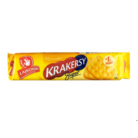 Krakersy Lajkonik 180g