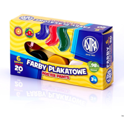 Farby plakatowe Astra 6...
