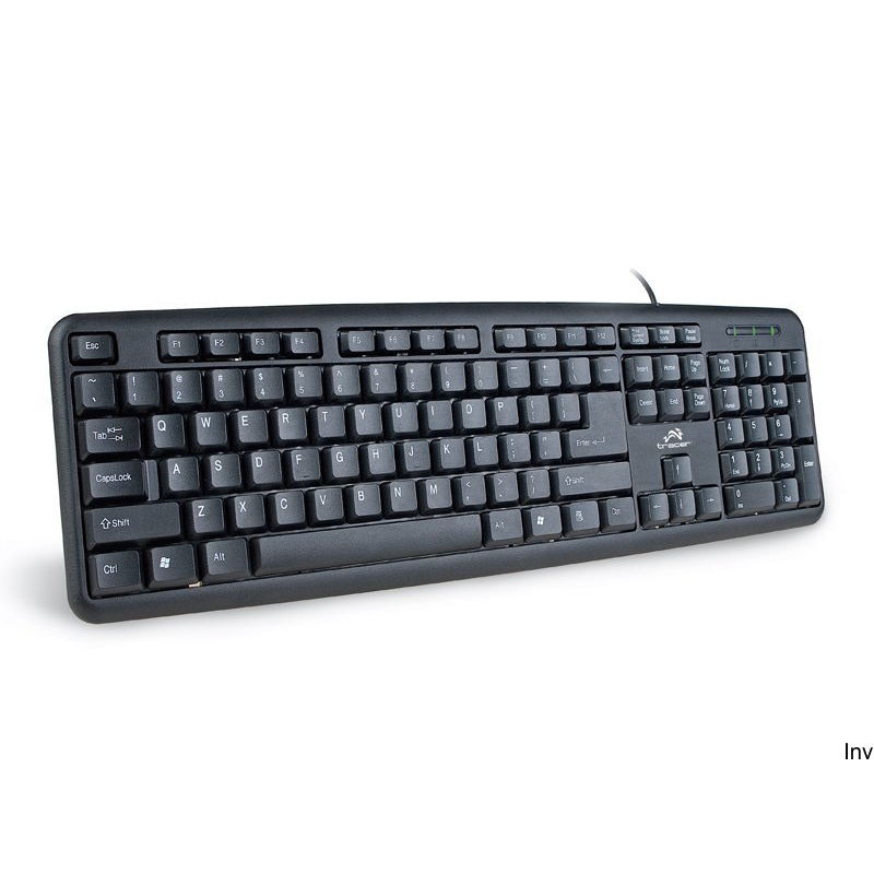 Klawiatura Tracer Mavric USB czarna, mechanizm membranowy, długość przewodu 1,4 m