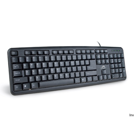 Klawiatura Tracer Mavric USB czarna, mechanizm membranowy, długość przewodu 1,4 m