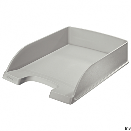 Półka na dokumenty Leitz Plus szara 255 x 70 x 360 mm