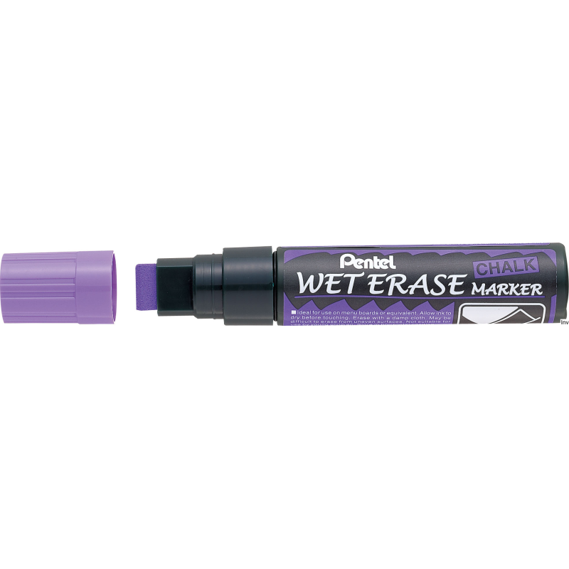Marker kredowy fioletowy 10-15 mm Pentel do szkła i ceramiki