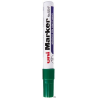 Marker permanentny Uni NO-520 okrągły zielony 1-3 mm, szybkoschnący, ekologiczny, na bazie alkoholu