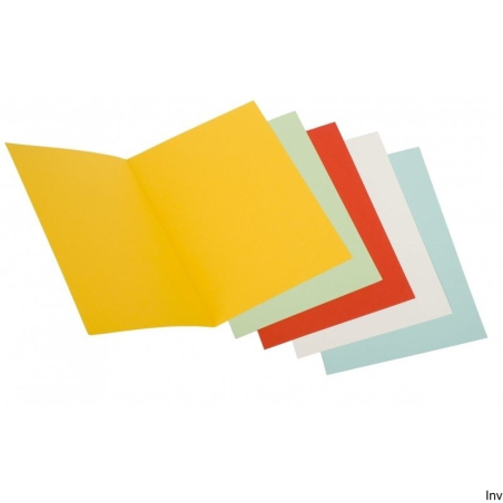 Okładka na dokumenty Warta DOTTS A4+ biała (215x305mm) 5 sztuk