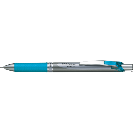 Ołówek automatyczny 0,7 mm błękitny Pentel PL77-S z gumowym uchwytem i wymienną gumką