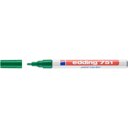 Edding Marker lakierowy 751 zielony 1-2 mm okrągła końcówka
