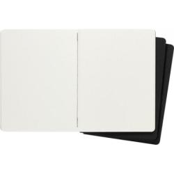 Zestaw 3 Zeszytów MOLESKINE Cahier Journals XL (19x25cm) w kropki, 120 stron, czarny
