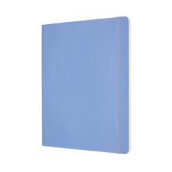 Notes MOLESKINE Classic XL (19x25 cm) w linie, miękka oprawa, hydrangea blue, 192 strony, niebieski