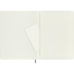 Notes MOLESKINE Classic XL (19x25 cm) w linie, miękka oprawa, hydrangea blue, 192 strony, niebieski