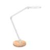 Lampka na biurko CEP CLED-0350, Giant, biały z el. drewna