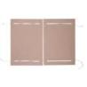Fascykuła OFFICE PRODUCTS, A4, 220x320mm, z tasiemką, 25szt., brązowa