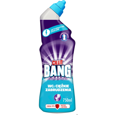 CILLIT BANG żel do WC 750ml na ciężkie zabrudzenia