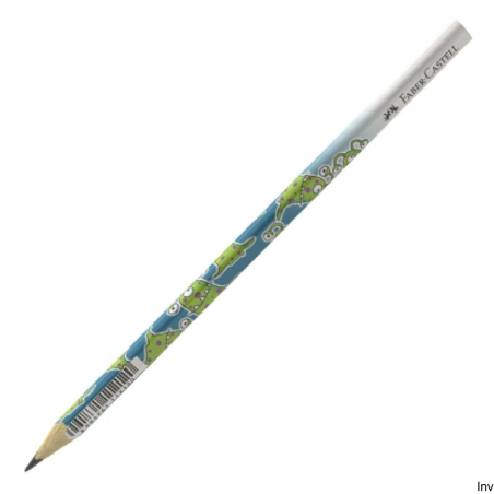 Ołówek trójkątny mix wzorów Faber-Castell MONSTER FC118371