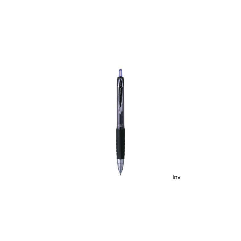 Długopis żelowy Uni Signo UMN207 czerwony 0,7mm, wymienny wkład, wodoodporny, 1 sztuka