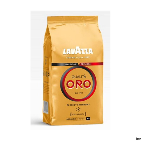 Kawa ziarnista Lavazza Qualita Oro 1kg, 100% Arabica z Ameryki Środkowej i Południowej