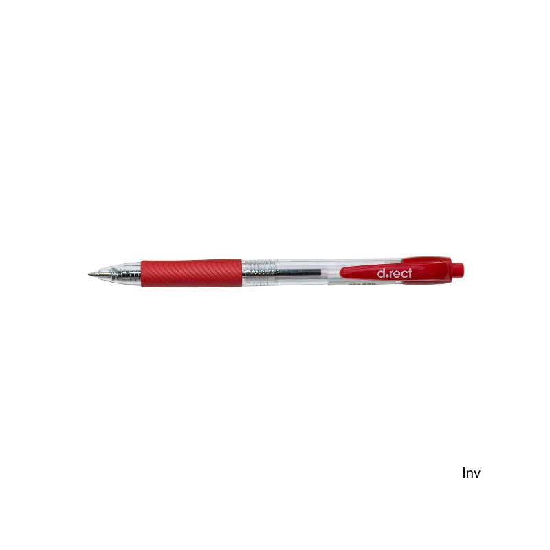 Długopis automatyczny D.Rect 294A czerwony 101322 LEVIATAN