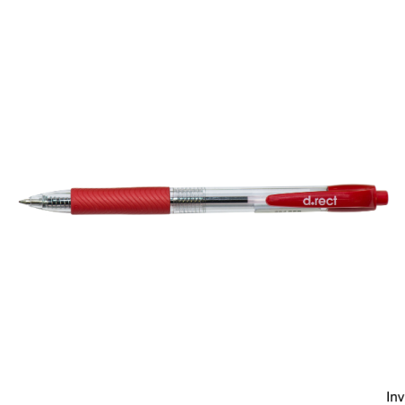 Długopis automatyczny D.Rect 294A czerwony 101322 LEVIATAN
