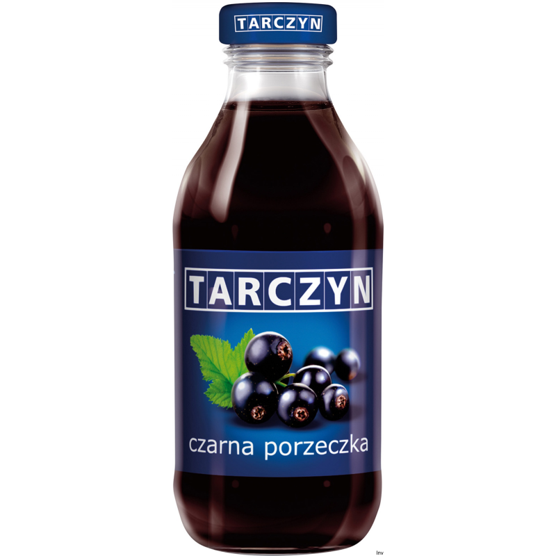 Tarczyn Nektar Czarna Porzeczka 300ml Butelka Szklana