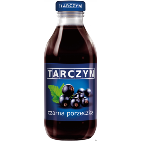 Tarczyn Nektar Czarna Porzeczka 300ml Butelka Szklana