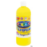 Farba tempera Carioca 1000 ml, żółta, wodorozcieńczalna do malowania na papierze, kartonie i drewnie