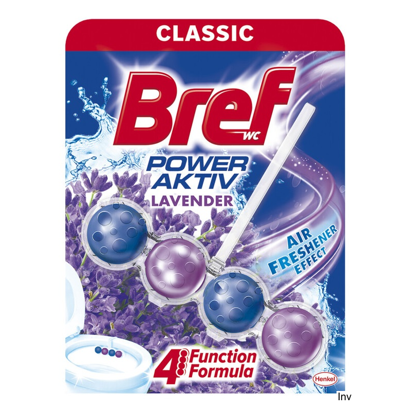 Bref Zawieszka WC POWER ACTIV 50g Lawenda kulki