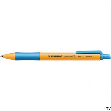 Długopis turkusowy POINT Ball 6030/51 STABILO