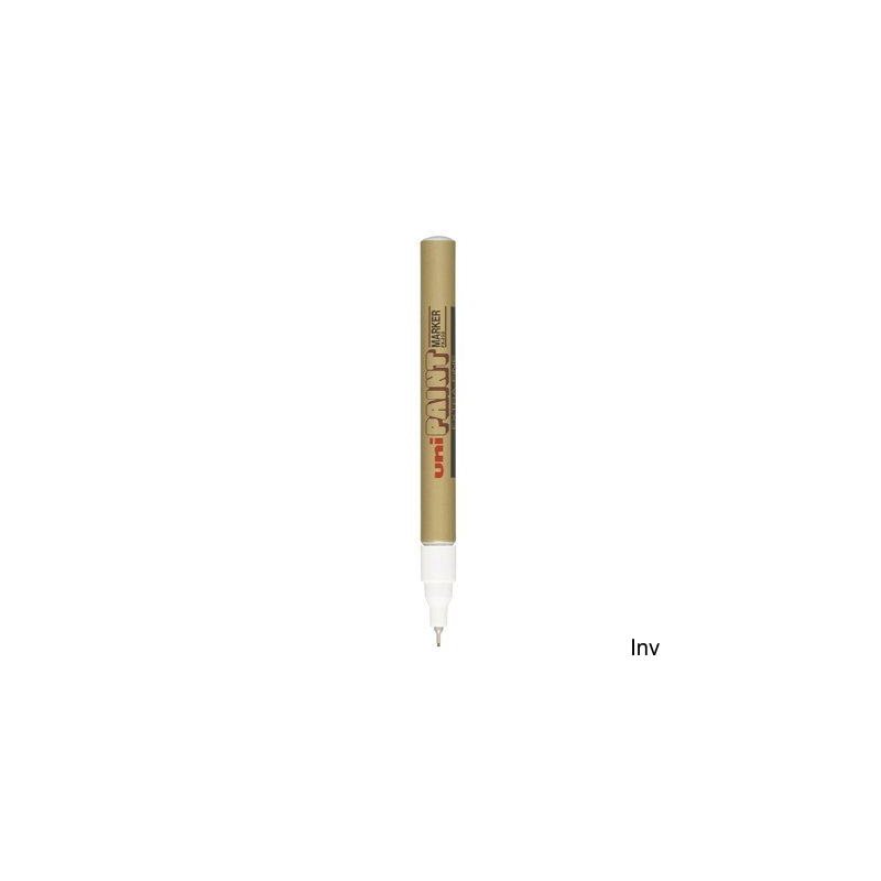 Marker olejowy UNI PX-203 złoty 0,8 mm do pisania po różnych powierzchniach