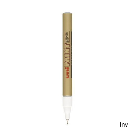 Marker olejowy UNI PX-203 złoty 0,8 mm do pisania po różnych powierzchniach