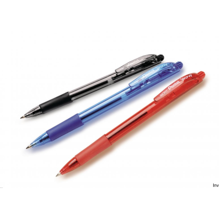 Długopis Pentel 0,7mm niebieski BK417-C-10 z gumowym uchwytem