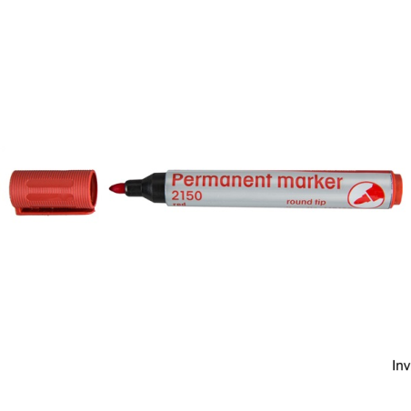 D.Rect Marker permanentny 2150 czerwony 110166