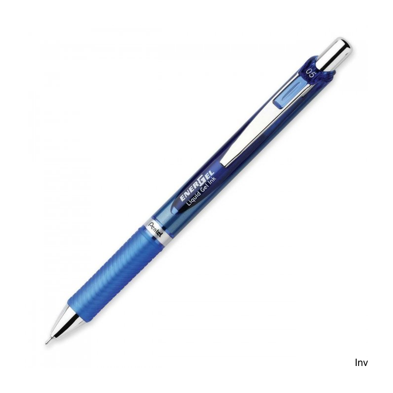 Cienkopis kulkowy 0,5 mm niebieski Pentel BLN75-C z tuszem żelowym EnerGel