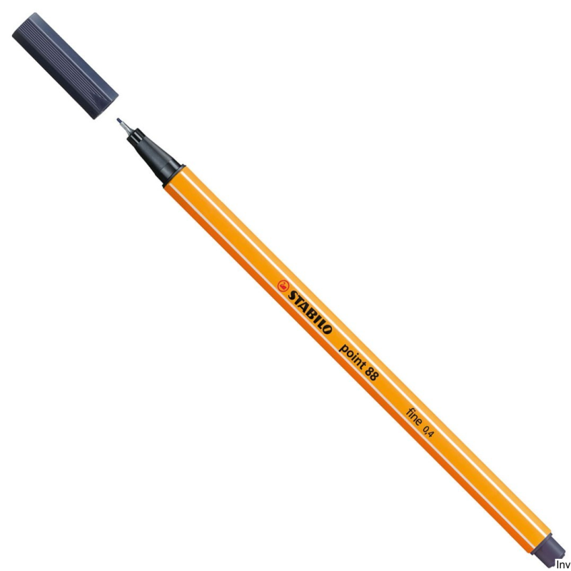 Cienkopis STABILO point 88 szary 0,4 mm do precyzyjnego rysowania i pisania