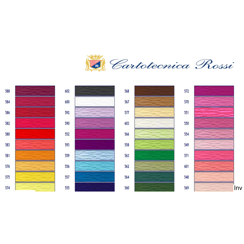 Bibuła karbowana czarna 180g 50x250cm 5 rolek Cartotecnica