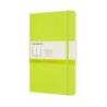 Notes MOLESKINE Classic L (13x21 cm) gładki, miękka oprawa, lemon green, 192 strony, zielony