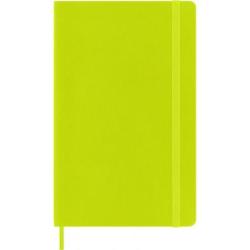 Notes MOLESKINE Classic L (13x21 cm) gładki, miękka oprawa, lemon green, 192 strony, zielony