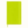 Notes MOLESKINE Classic L (13x21 cm) gładki, miękka oprawa, lemon green, 192 strony, zielony