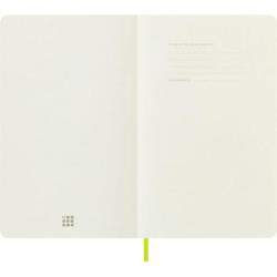 Notes MOLESKINE Classic L (13x21 cm) gładki, miękka oprawa, lemon green, 192 strony, zielony