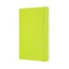 Notes MOLESKINE Classic L (13x21 cm) gładki, miękka oprawa, lemon green, 192 strony, zielony