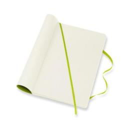 Notes MOLESKINE Classic L (13x21 cm) gładki, miękka oprawa, lemon green, 192 strony, zielony