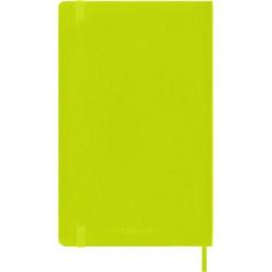 Notes MOLESKINE Classic L (13x21 cm) gładki, miękka oprawa, lemon green, 192 strony, zielony
