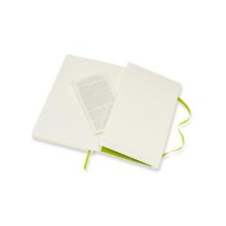 Notes MOLESKINE Classic L (13x21 cm) gładki, miękka oprawa, lemon green, 192 strony, zielony